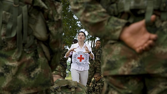 ICRC utbildar i krigets lagar i Colombia.