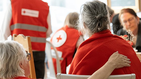 Krisstödjare ger psykologisk första hjälpen