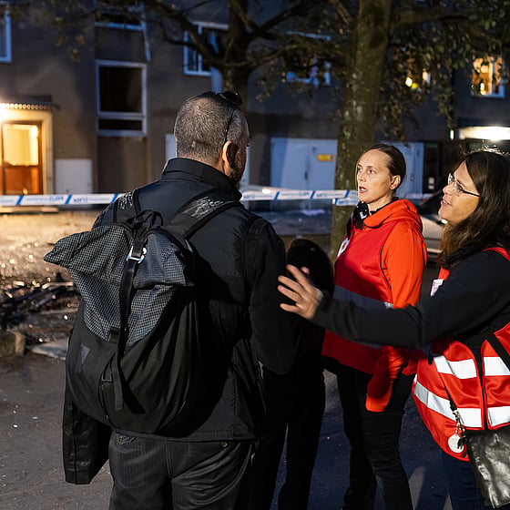 Grupp som över på krisberedskap