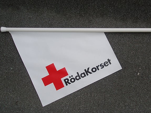 Flagga Redcross