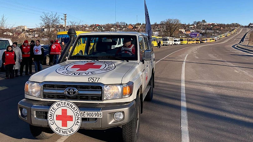 Konvoj i Ukraina: evakuering av Sumy