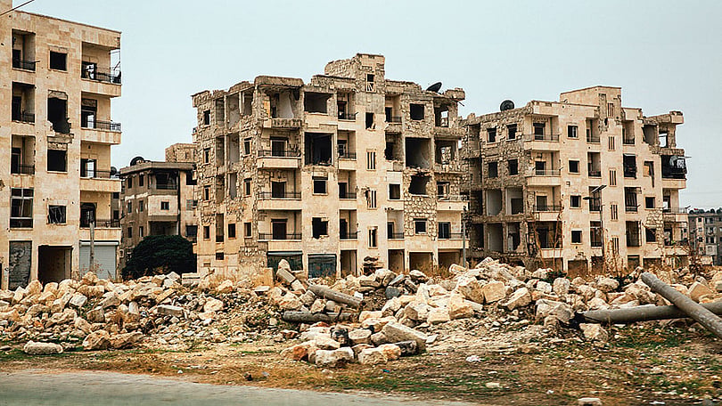 Ruiner. Syrien