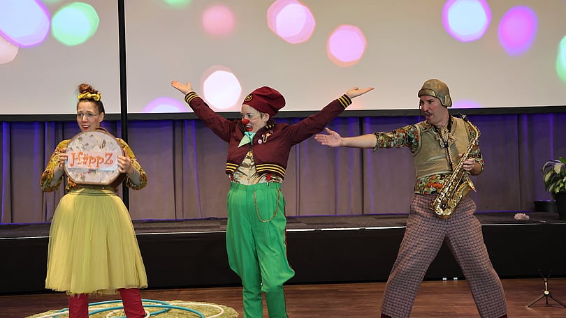 Artister från Clowner utan Gränser.