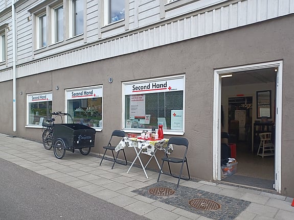 Entré till butiken