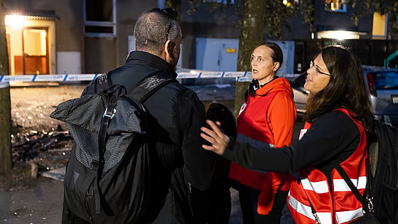 Grupp som över på krisberedskap